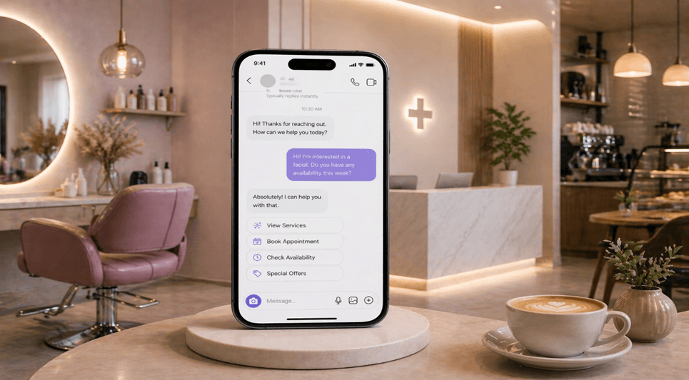 Instagram automation for salons clinics and cafes through DMs