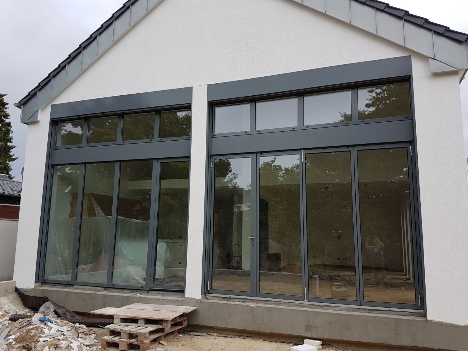 Kundenprojekt Solarlux Faltanlagen und Wintergarten