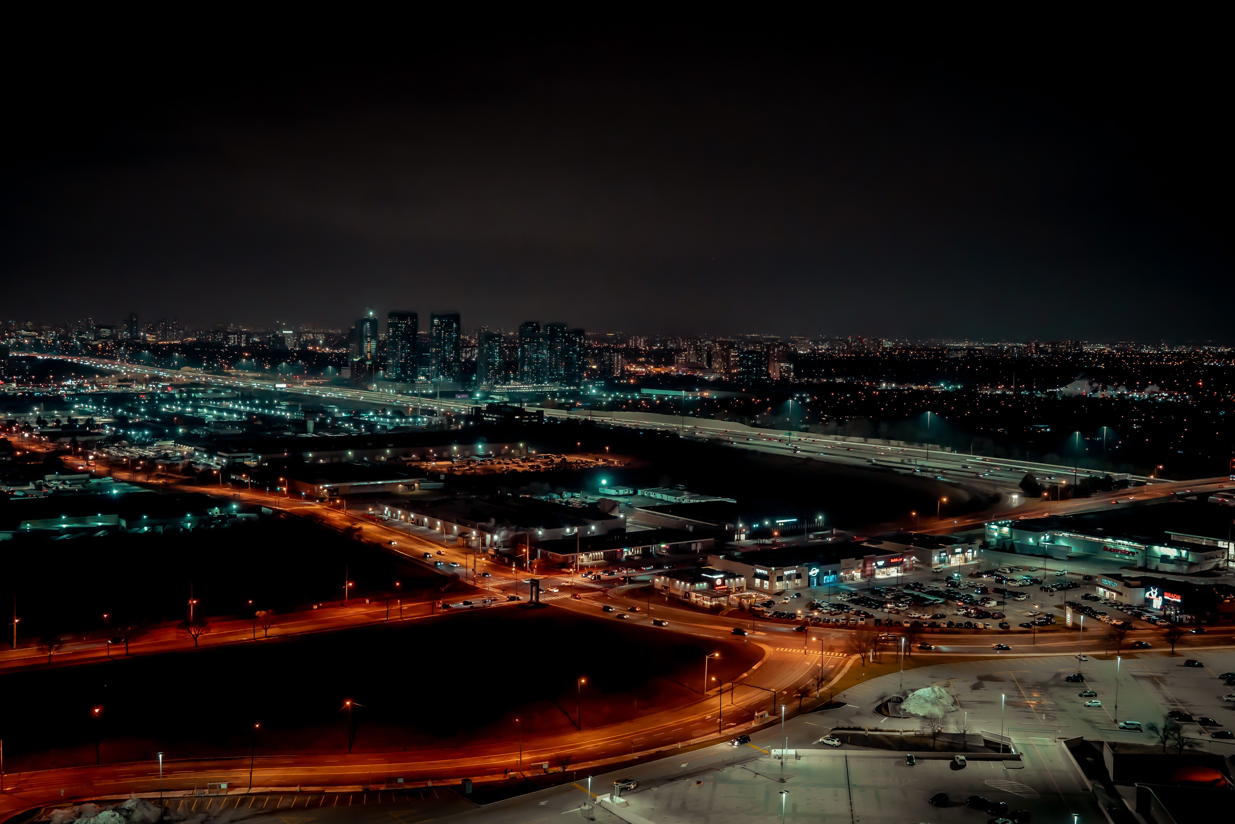 City Skyline at Night