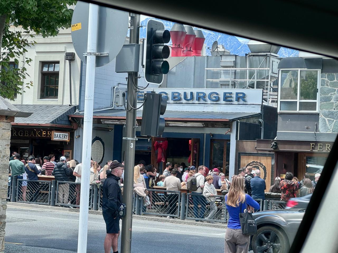 The queue for Fergburger