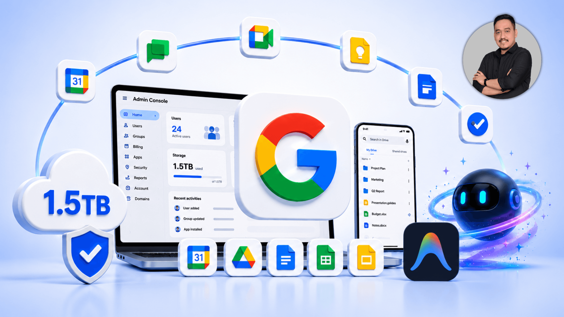 Google Workspace Tanpa Biaya Bulanan!