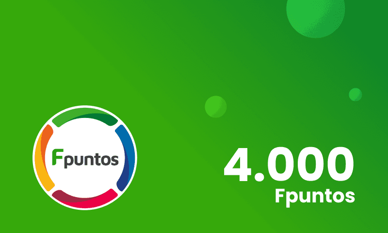 Canje 4.000 Fpuntos