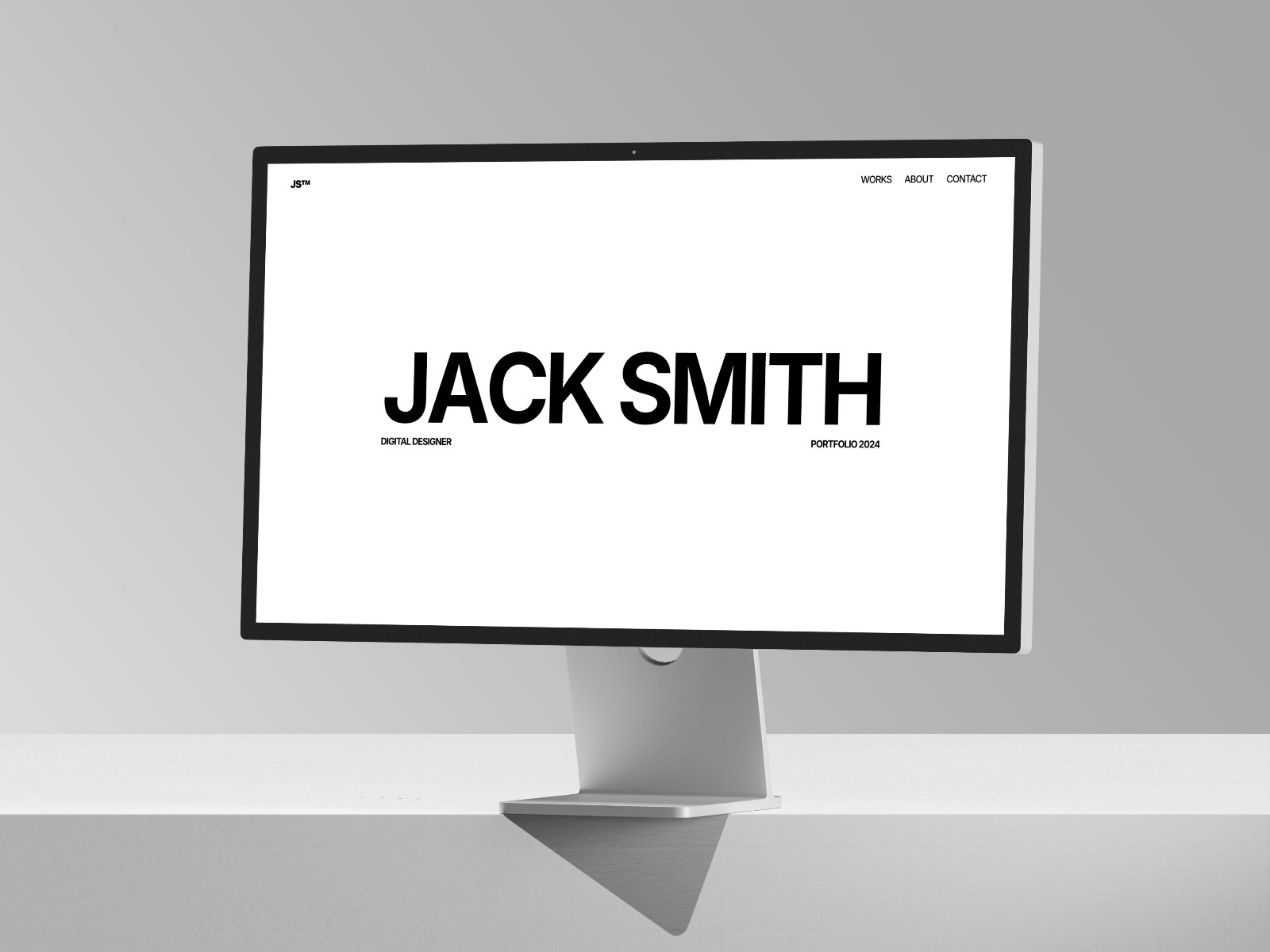 JACK — 黑白极简专业创意机构官网设计灵感