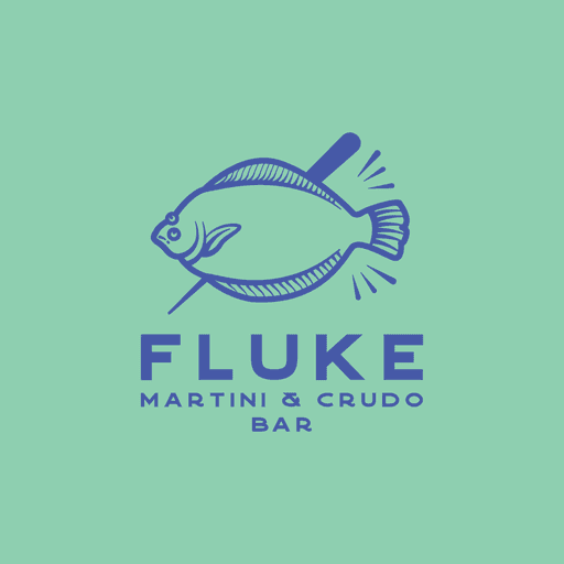 Fluke Martini & Crudo Bar Logo