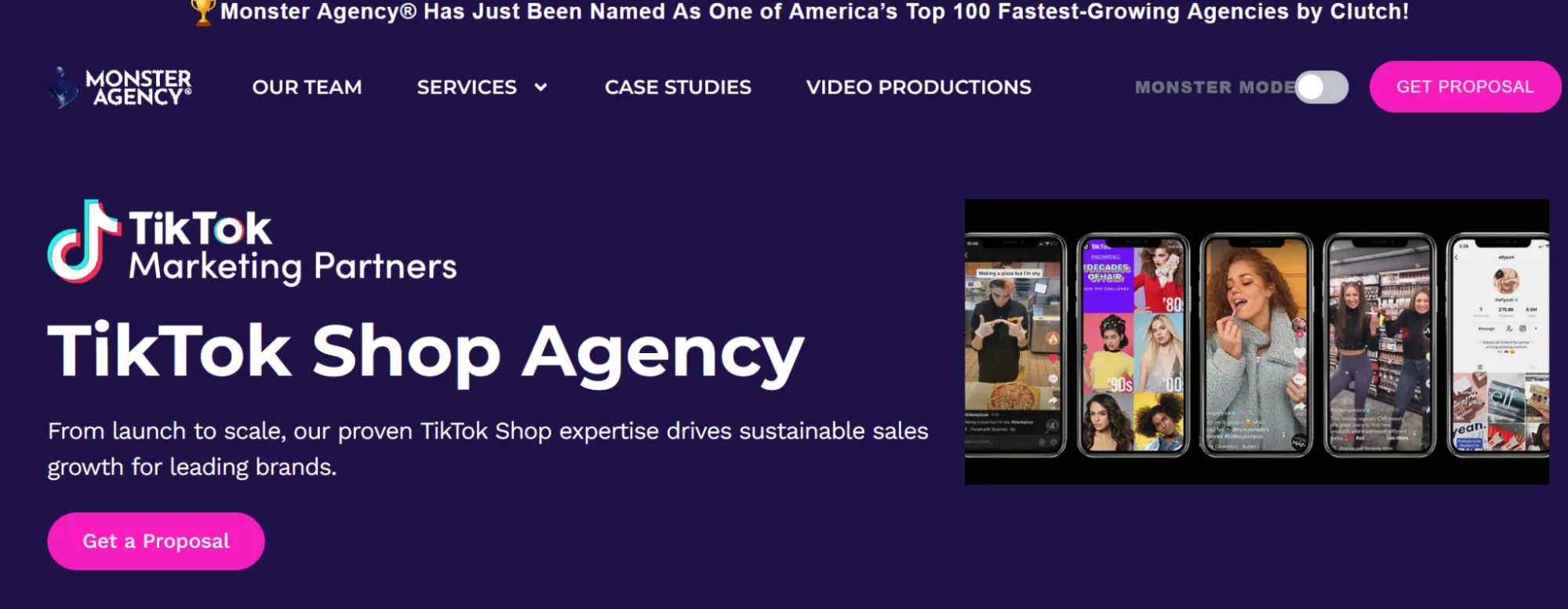 TikTok Shop Agency - Monster Agency