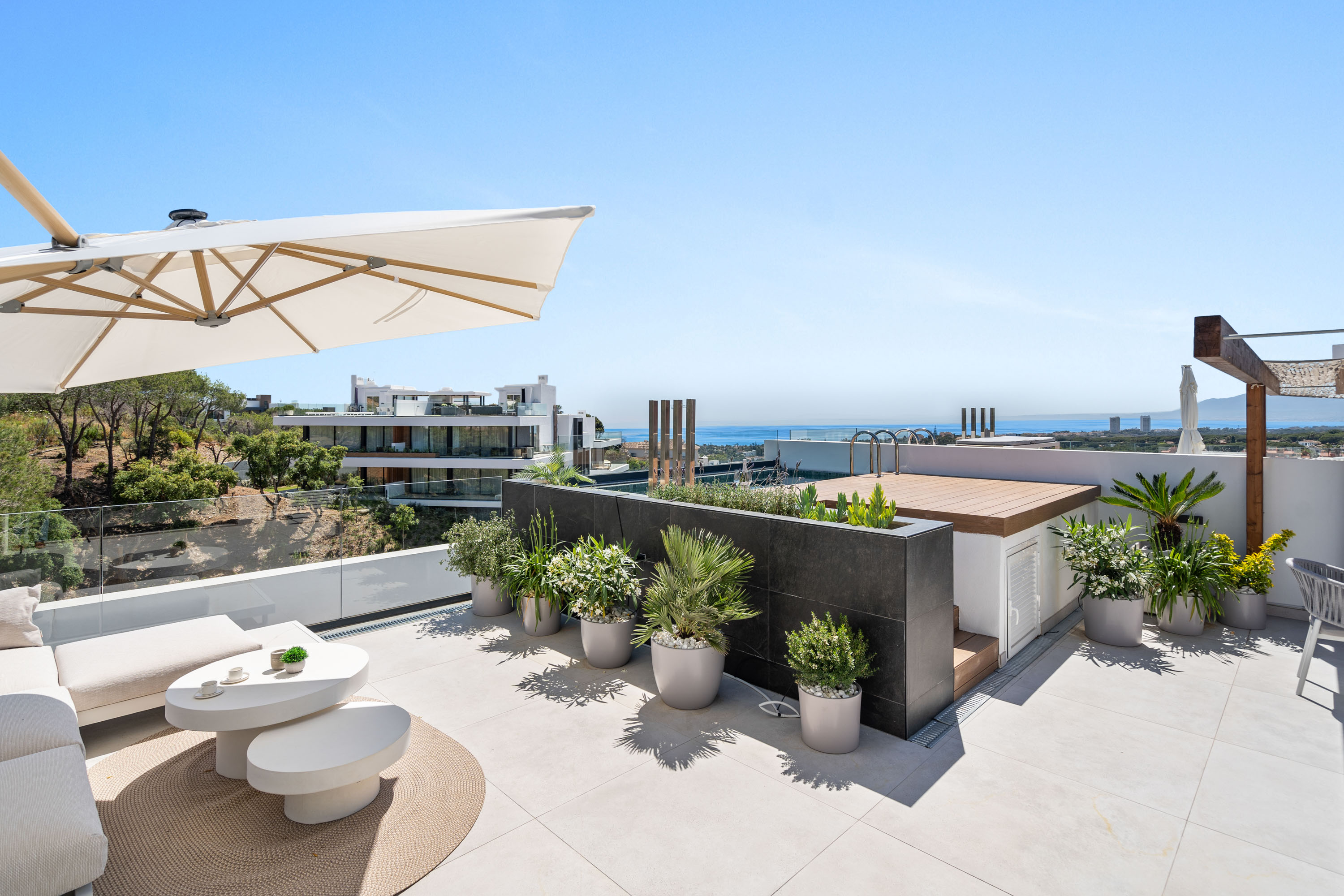 Luxury accommodation next to protected sand dunes Marbella