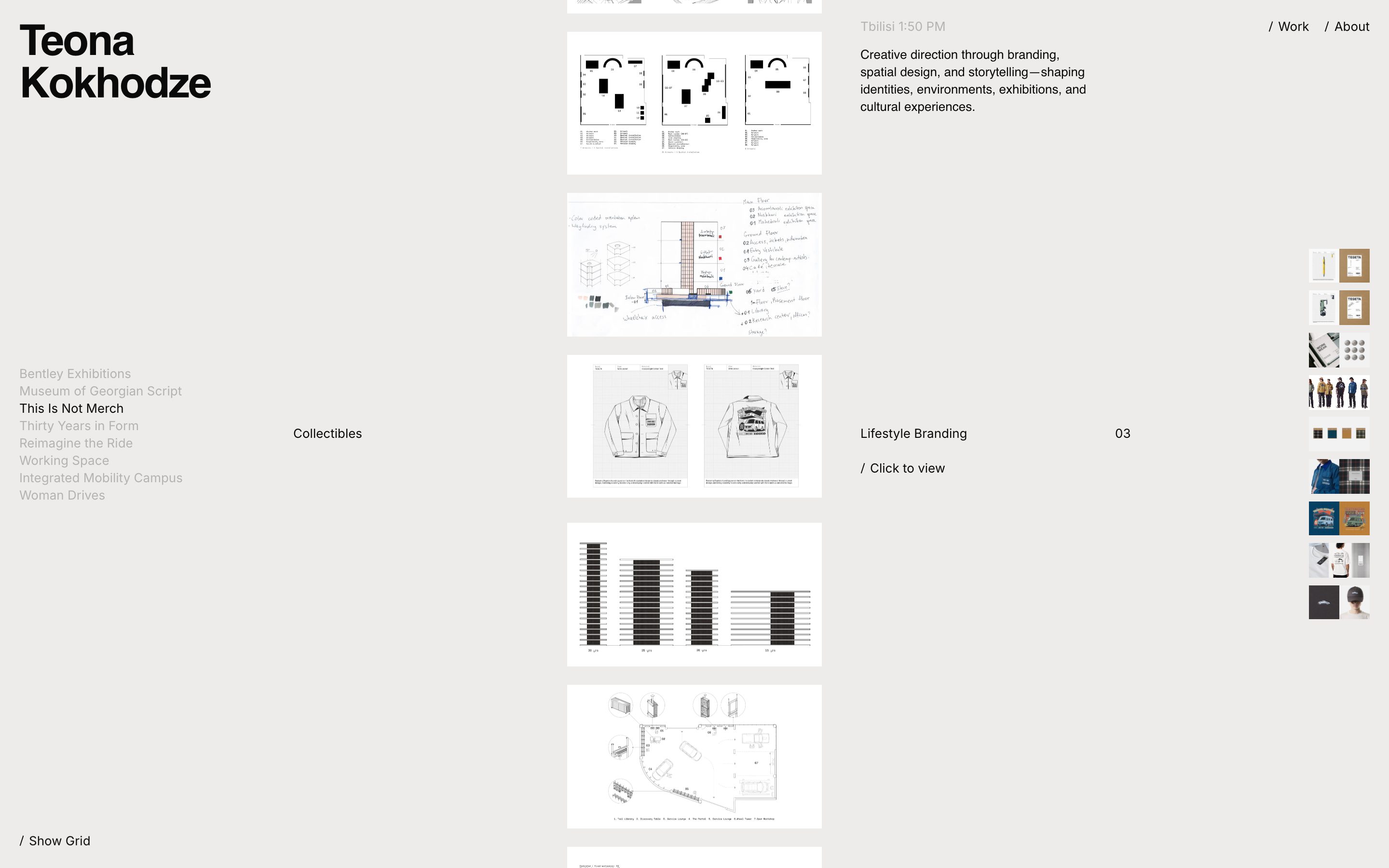 Teona Kokhodze live website screenshot