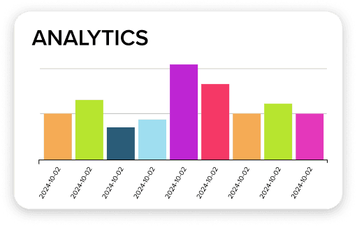 Download meaningful analytics.