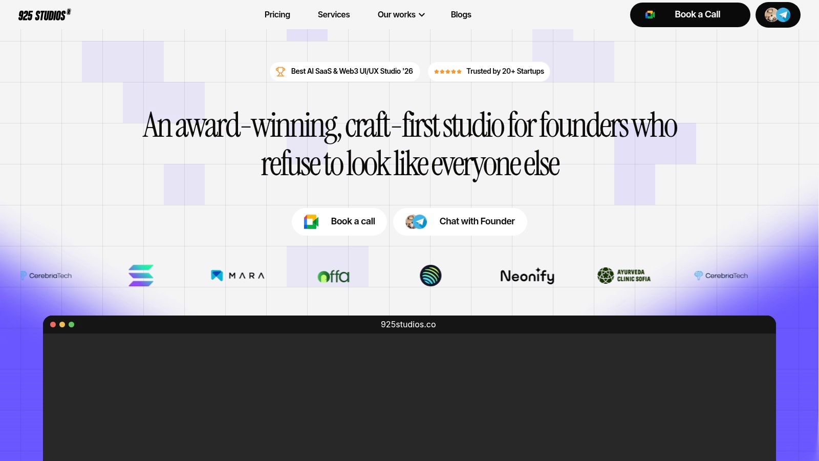 Screenshot from https://www.925studios.co