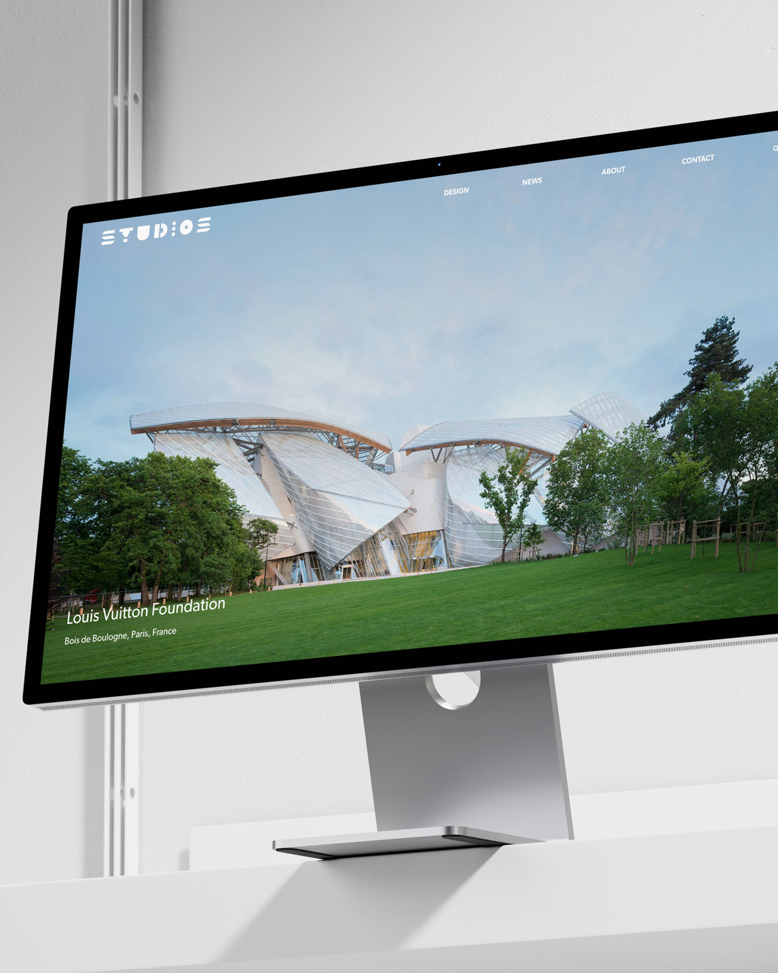 studios architecture website design