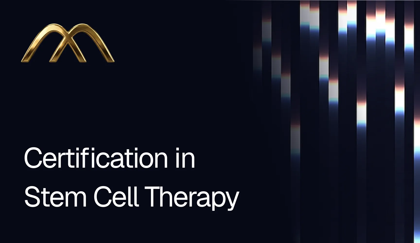 Course card for Certification in Stem Cell Therapy