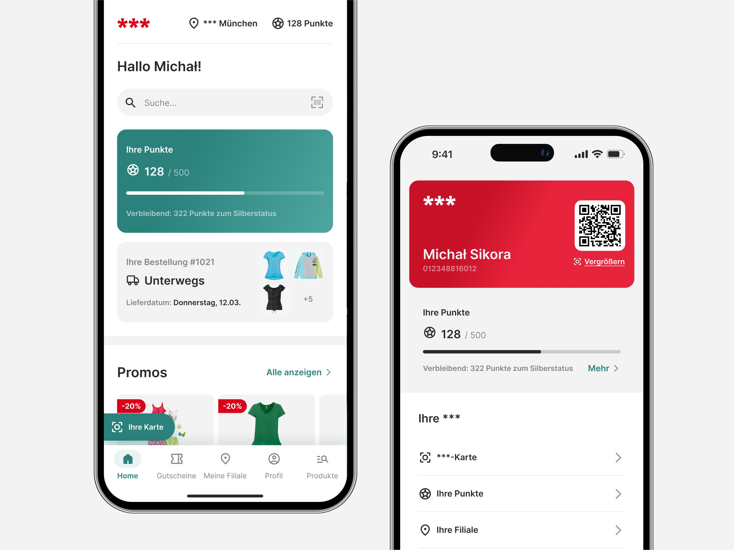 Customer loyalty app