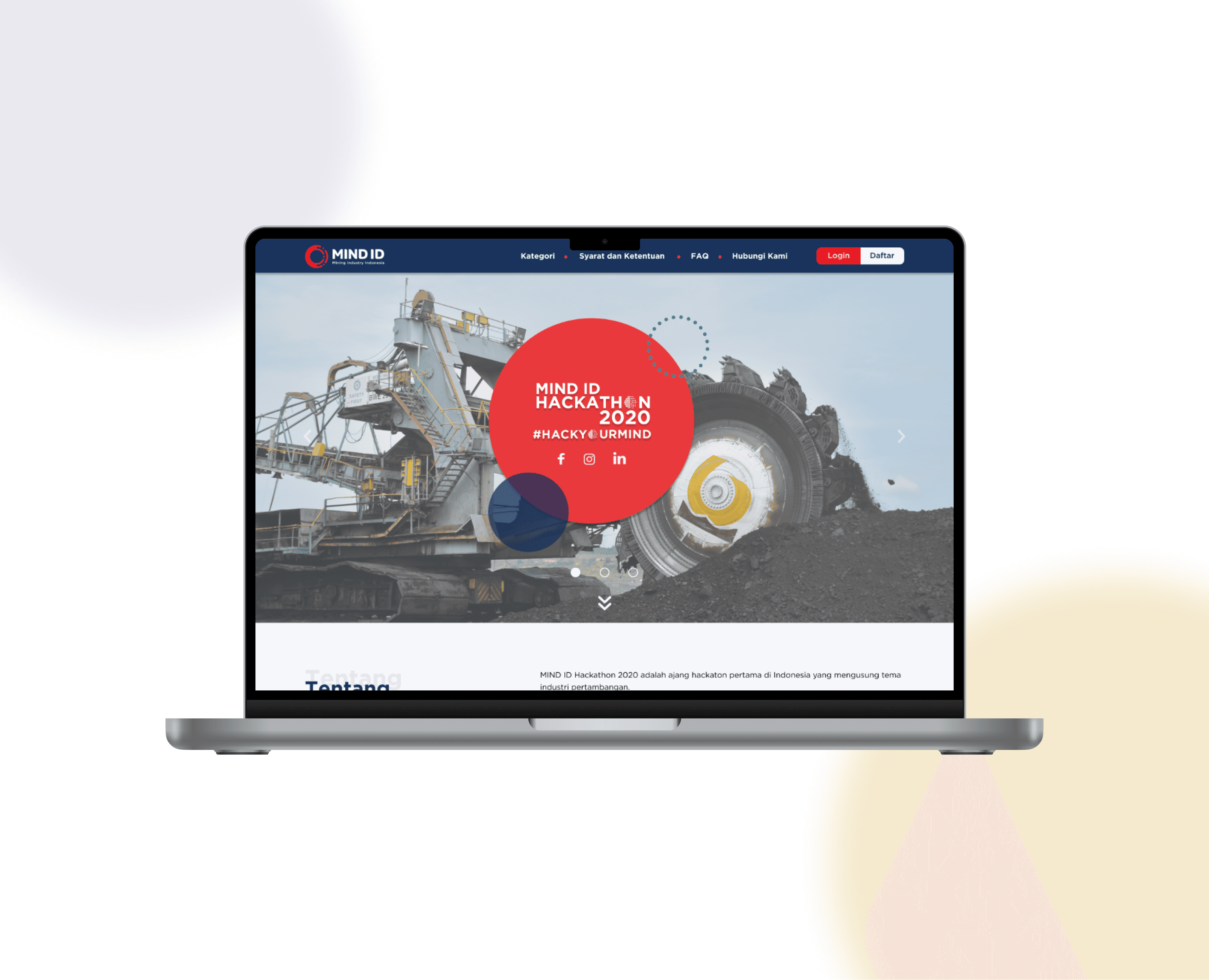MIND ID Hackathon - Home Page
