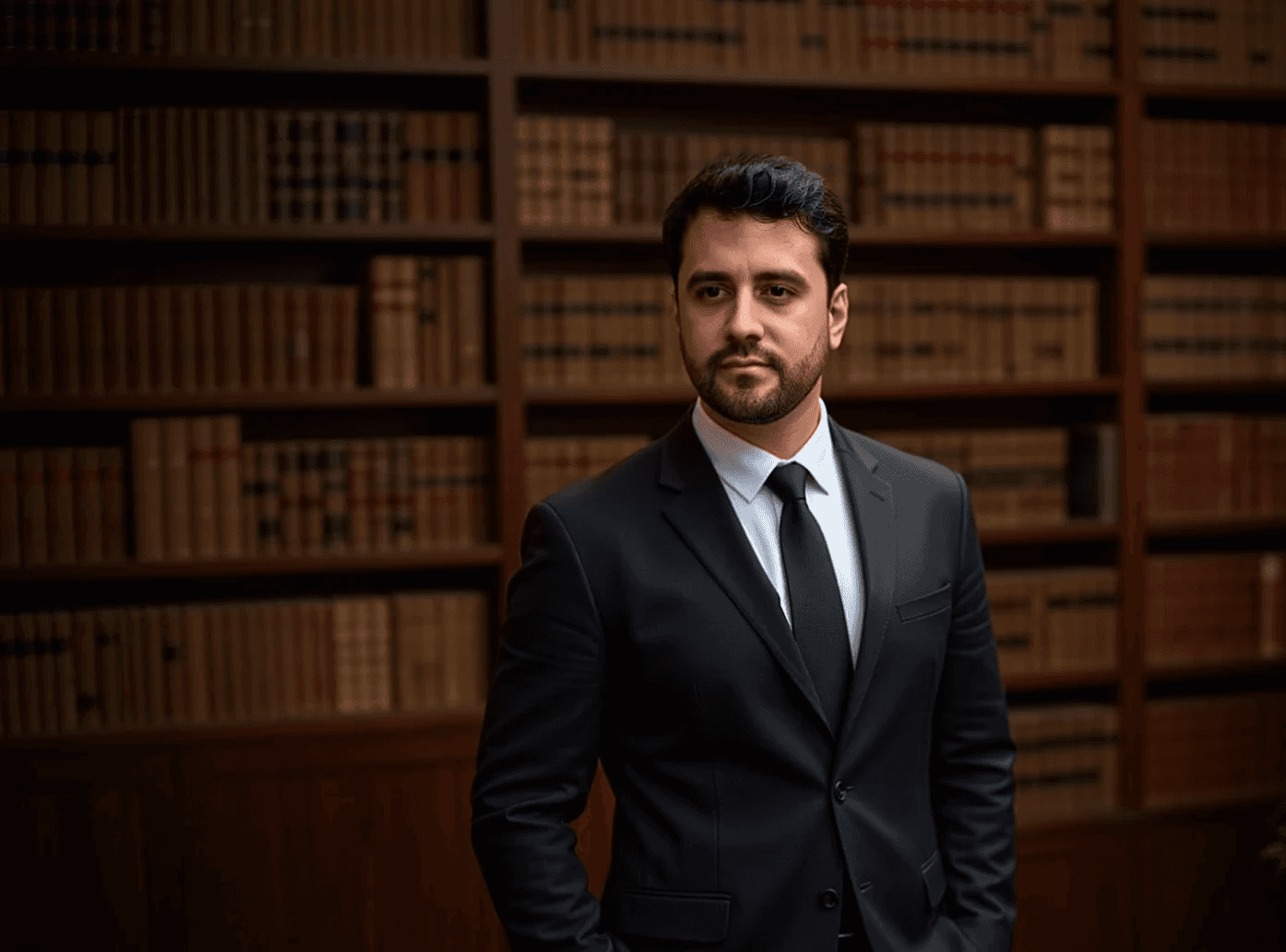 Dynamic picture of a cyclist riding downhill