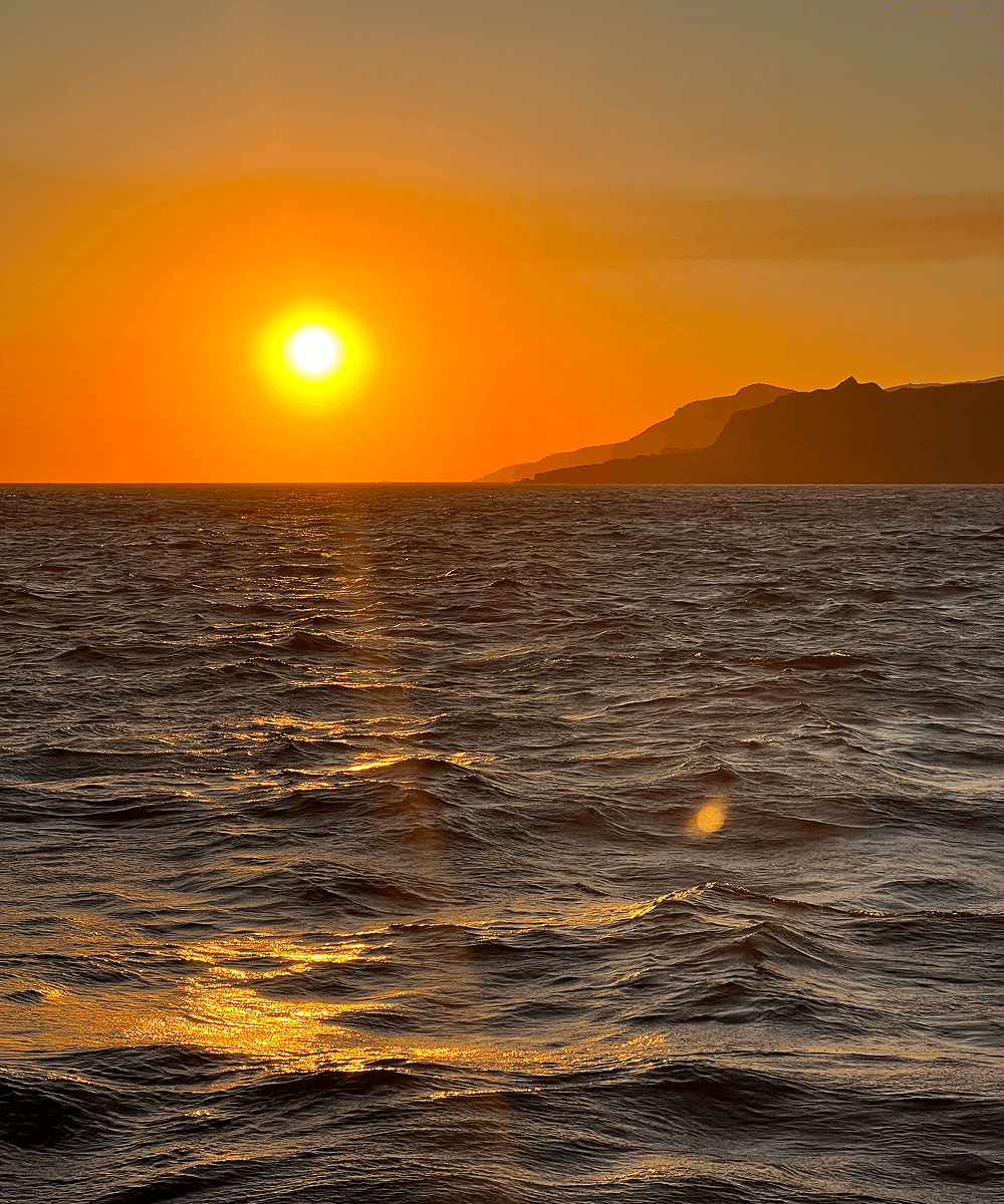 Sunset in Santorini