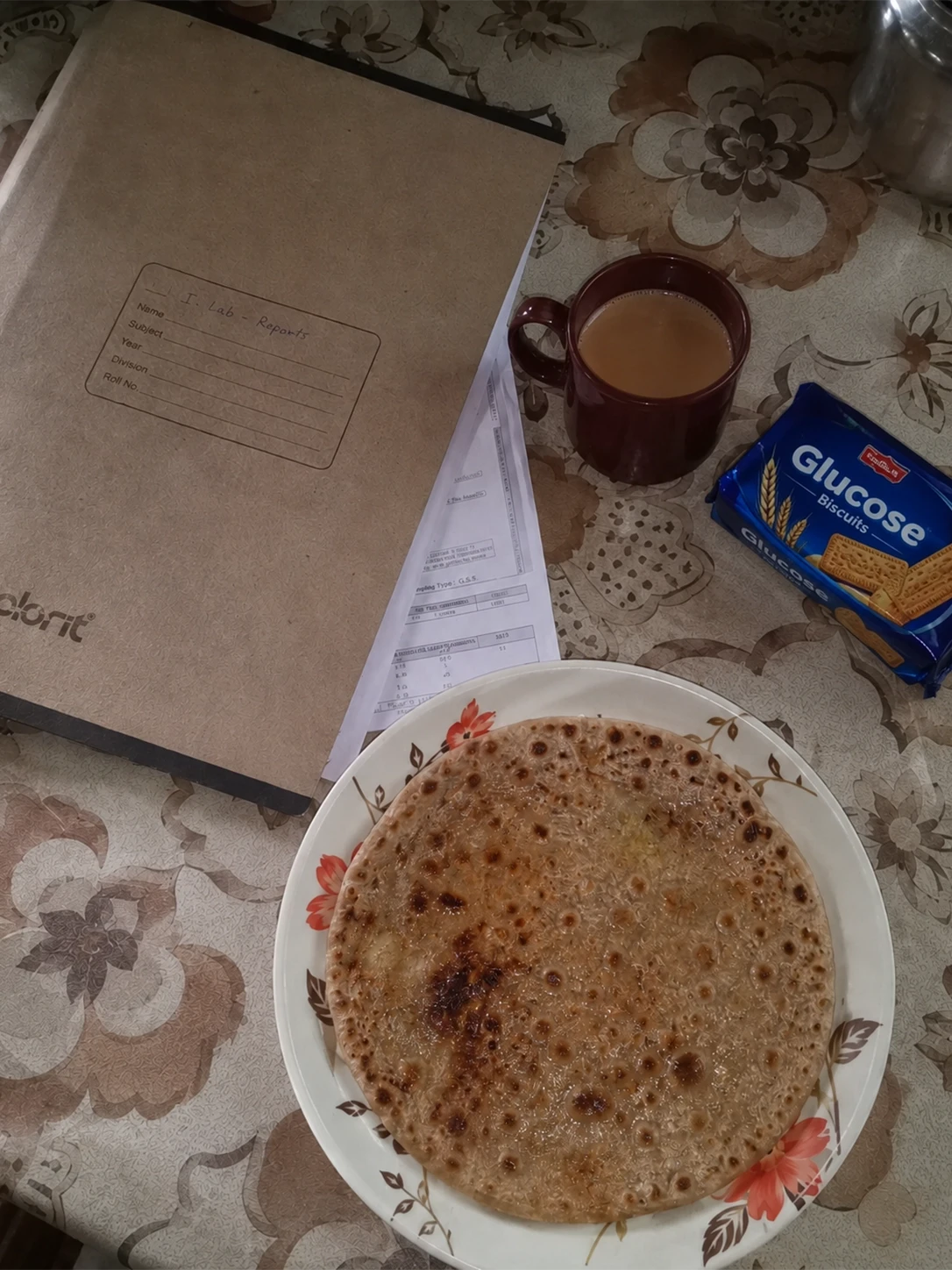 Simple home breakfast