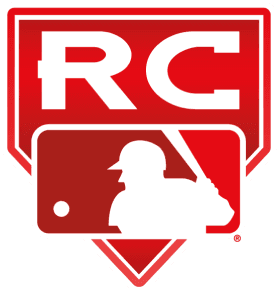 MLB Red Rookie Card redemption program logo