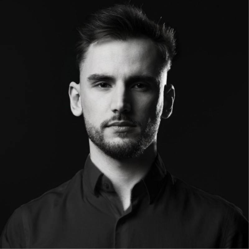Photo of Hamza as a music producer