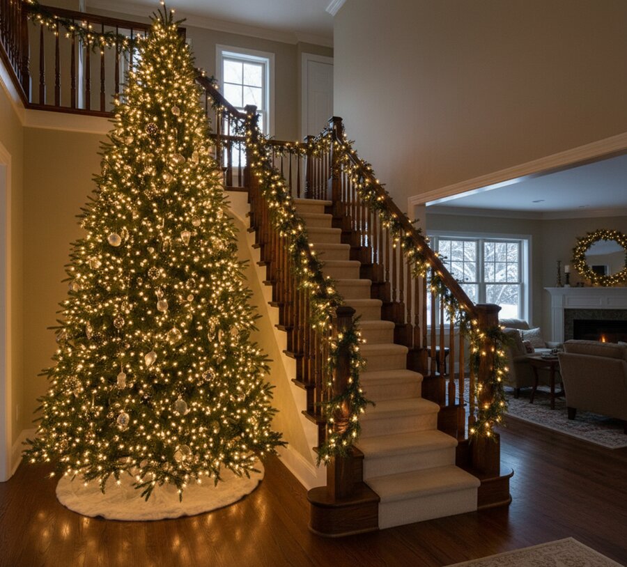 Airbnb Christmas lights 6