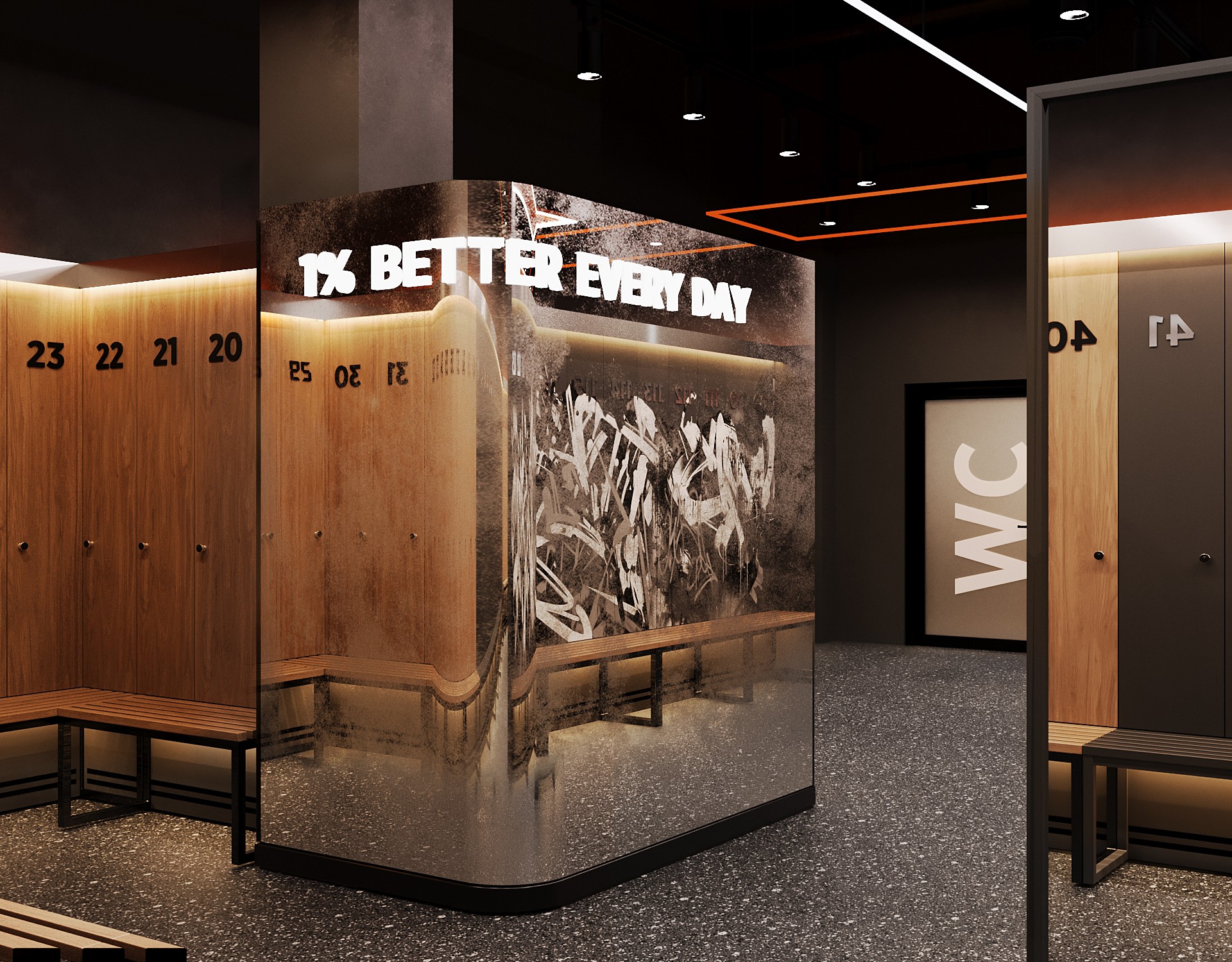 Дизайн фітнес-центру Regym Дніпро