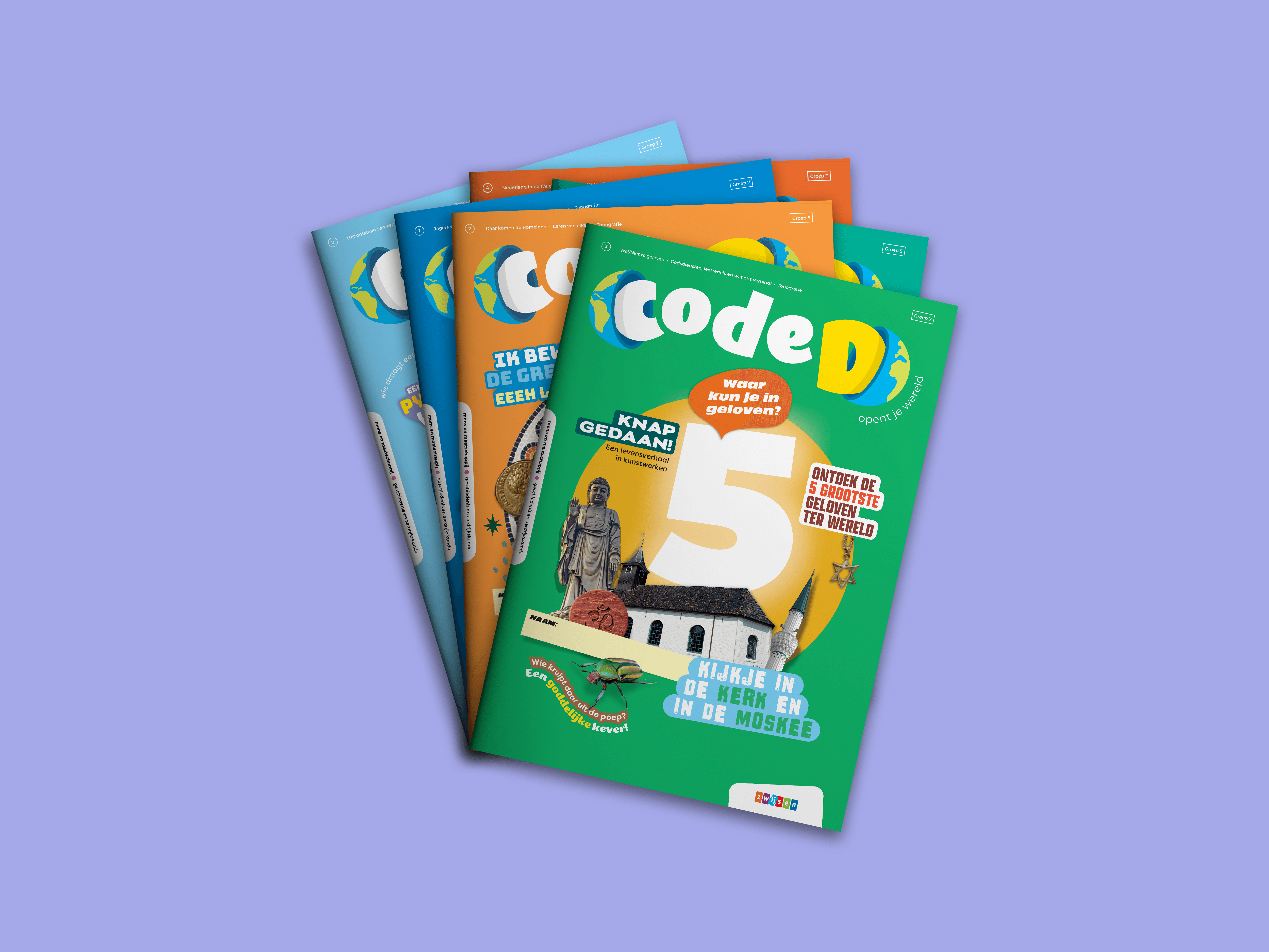 Grafisch ontwerp Code D magazines