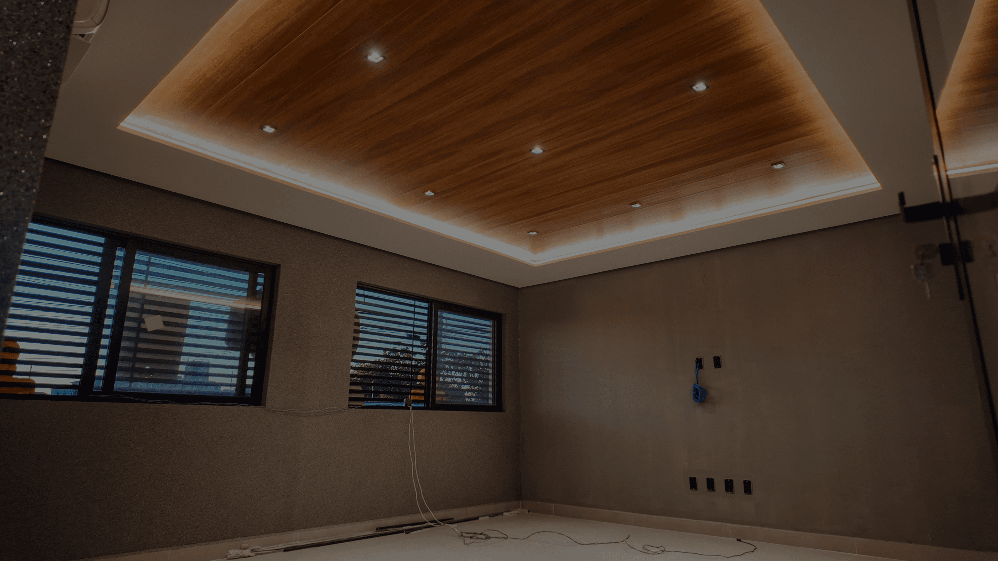 white wall paint with black shadow