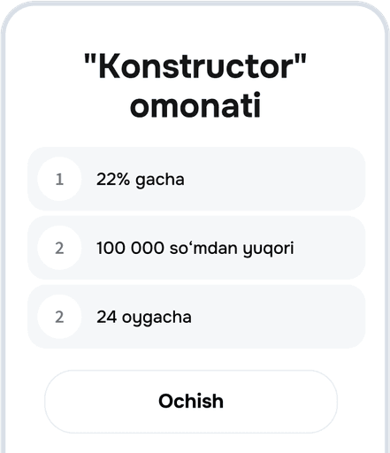 Ipotekabank Konstructor omonati