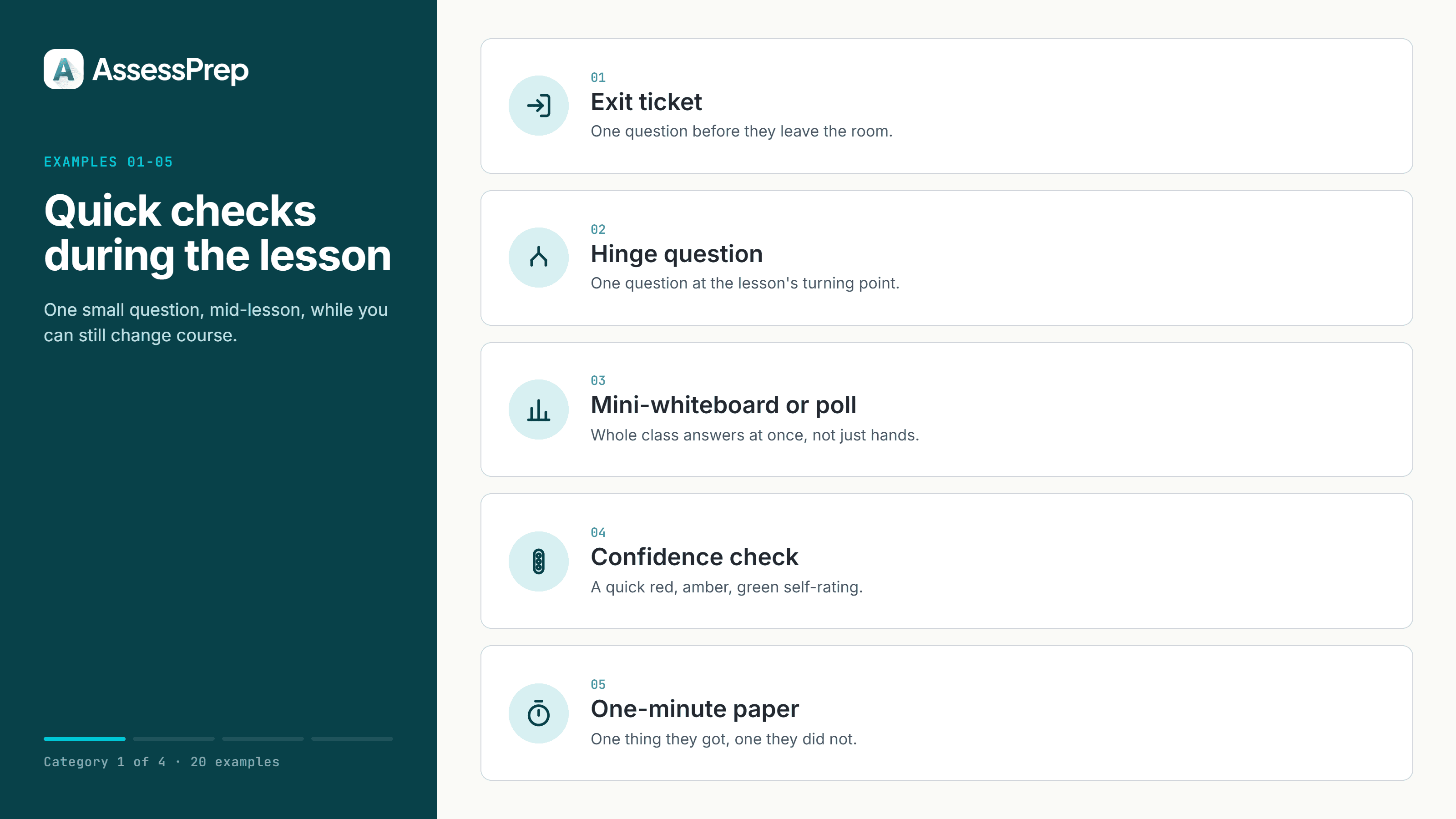 20 Formative assessment examples for the digital classroom