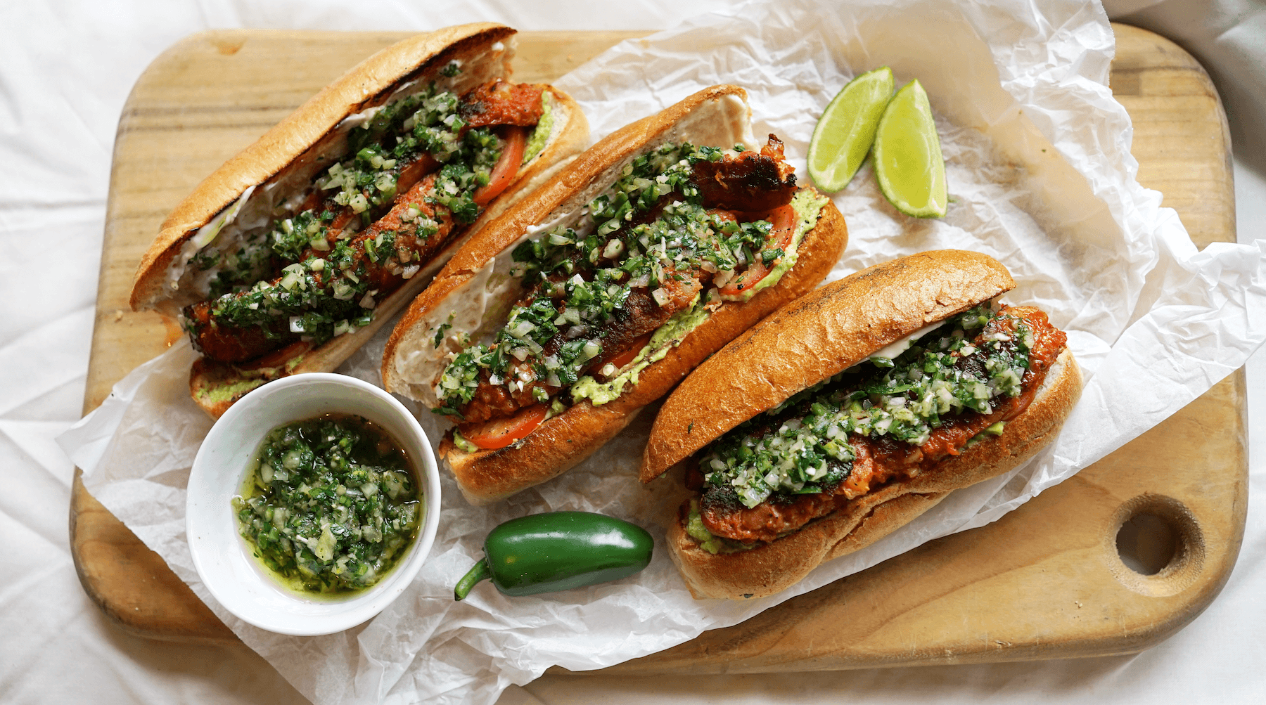 Chimichurri: Scorpion Chef fresh authentic Argentinean chimichurri sauce served with grilled steak Vancouver Island BC