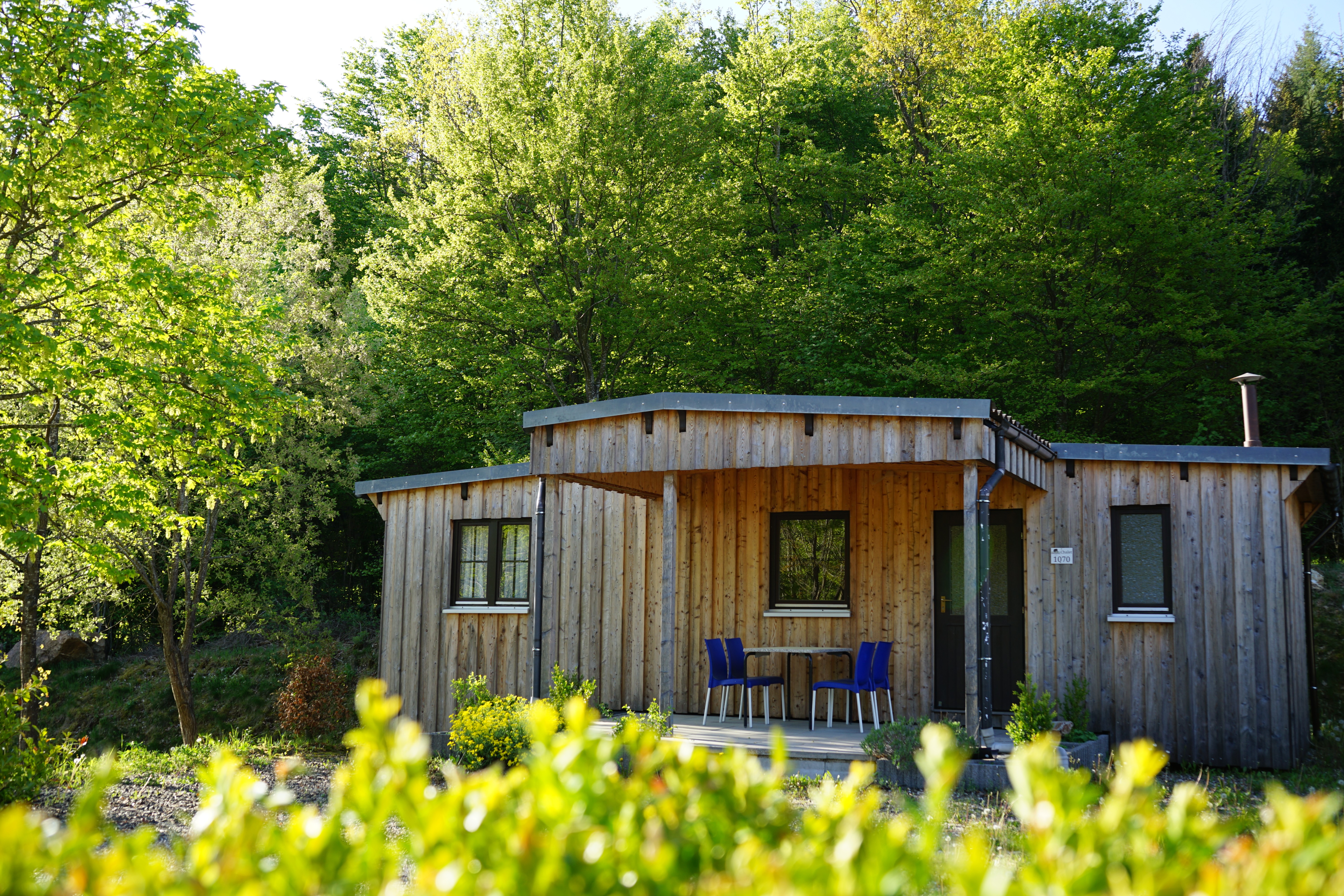 Chalet from the outside