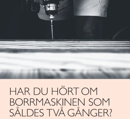 Revive Retail - Publicerat om oss -24 Oktober 2023. har du hört om borrmaskinen som såldes två gånger? Helsida SvD. Secondhand. preloved, begagnat.