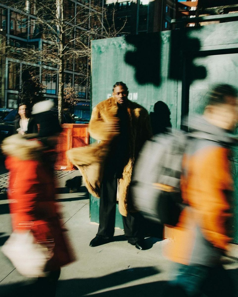 Man on a street