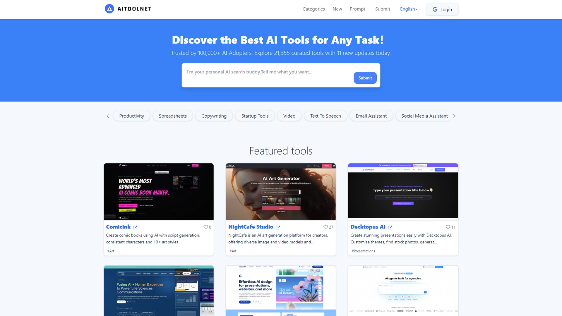 ai tool net directory