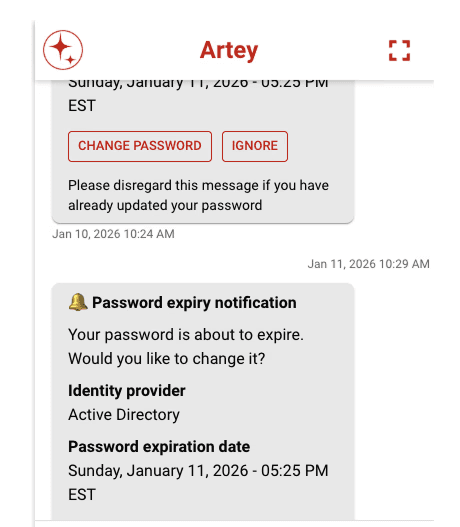 Software user interface
