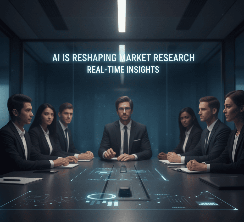 Discover how AI is redefining market research. EthosMR explores the revolution in data collection, consumer insights, and the future of the industry.