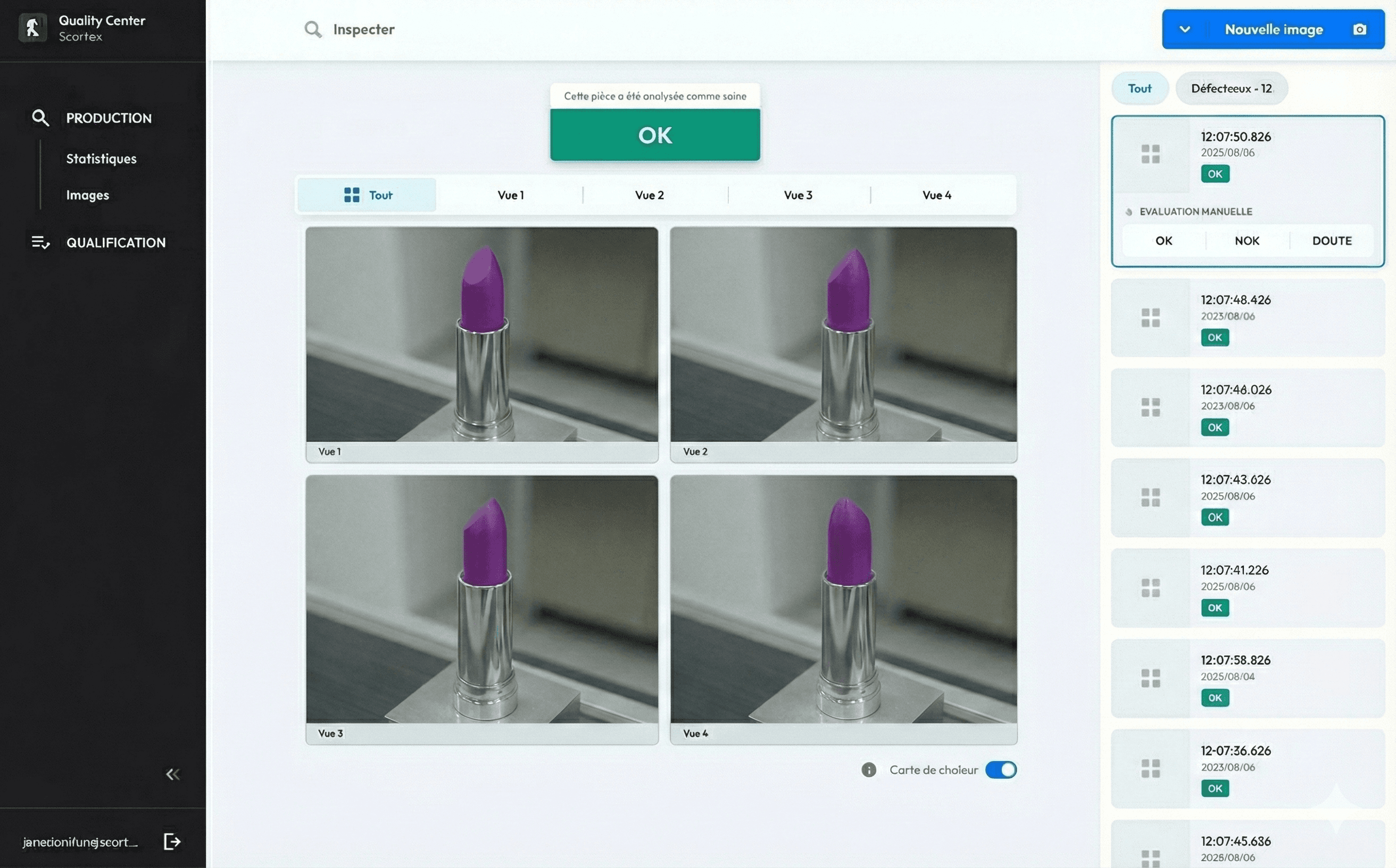 cosmetic lipstick quality control