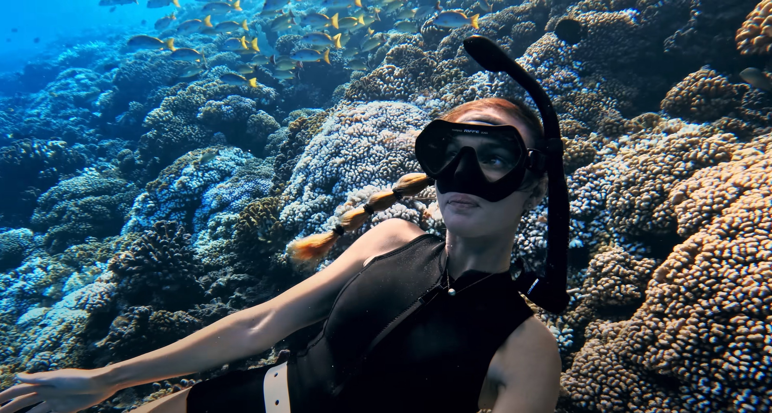 Man waring headphones