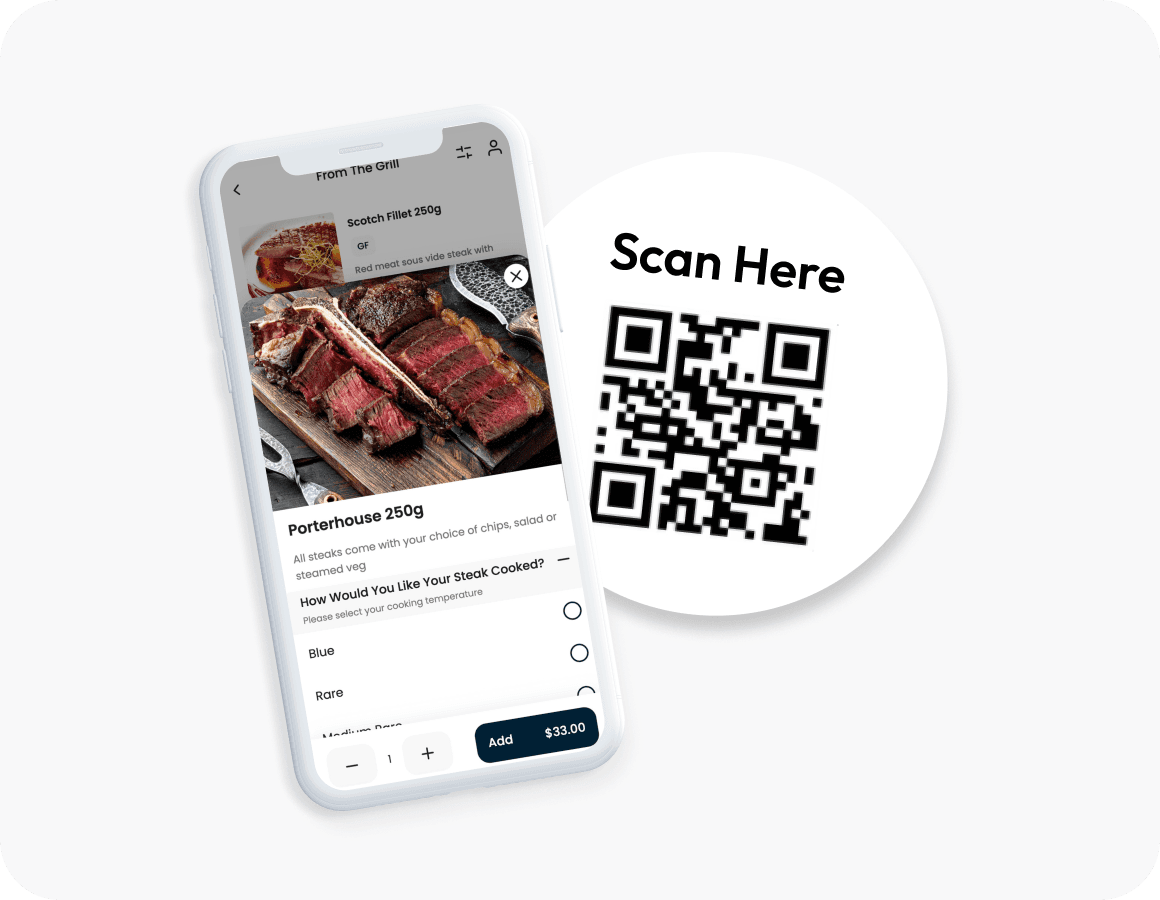 qr code for restaurant system