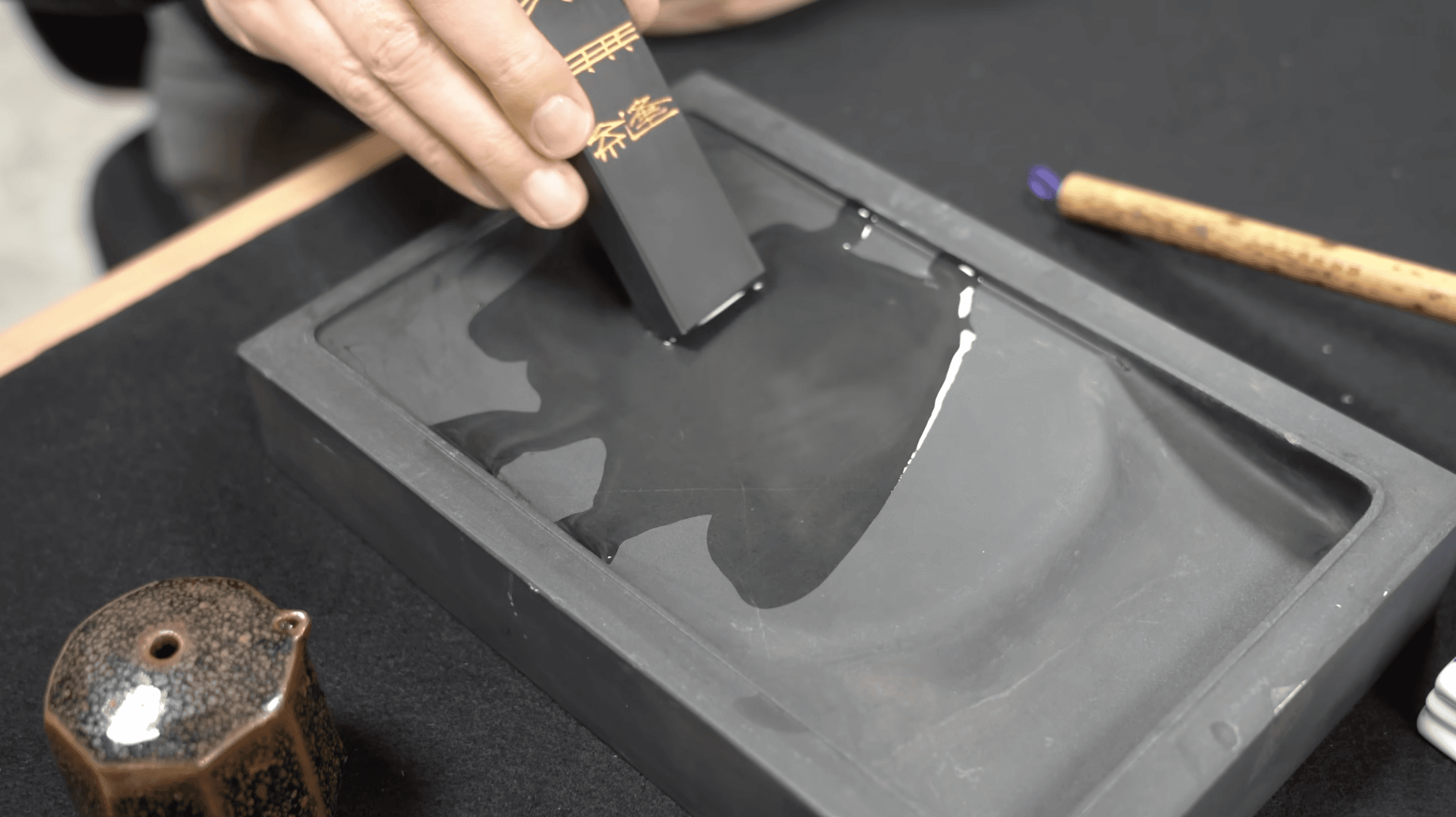 japanese sumi, nara sumi, japanese ink
