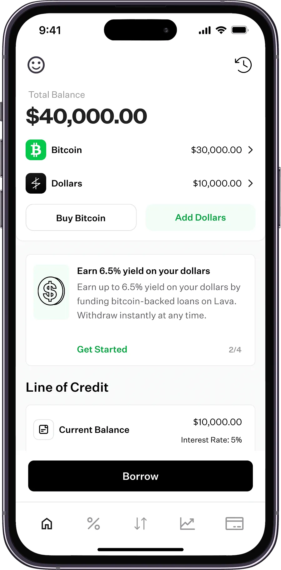 Screenshot of a mobile app displaying investment portfolio details and performance metrics.
