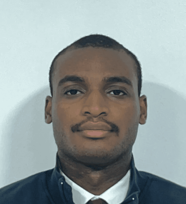 A photo of woman in red