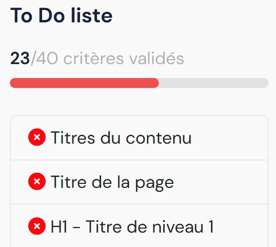 priorité données par l'ia SEO