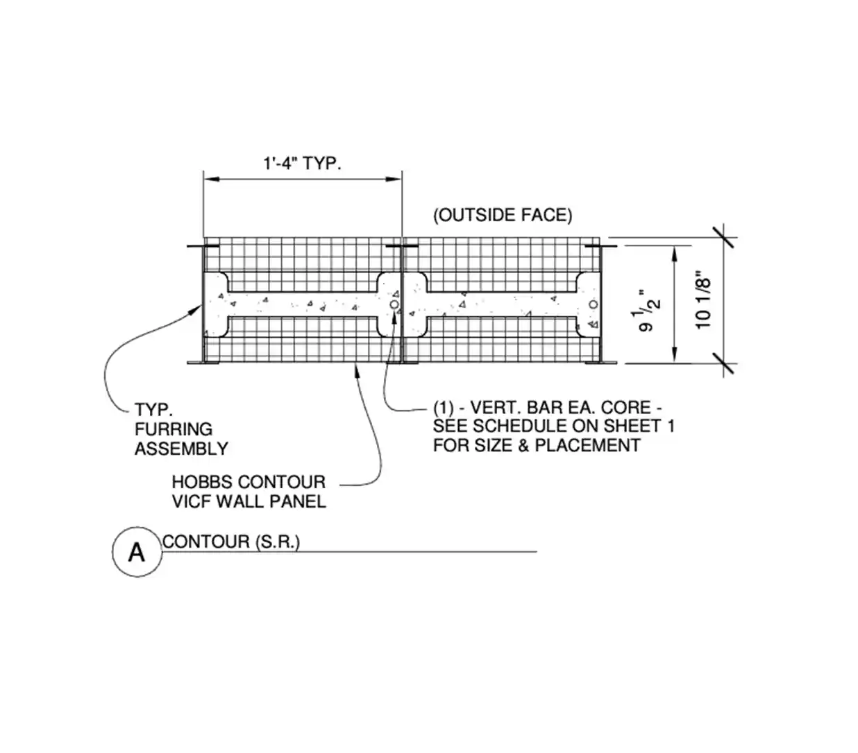 Curved wall diagram
