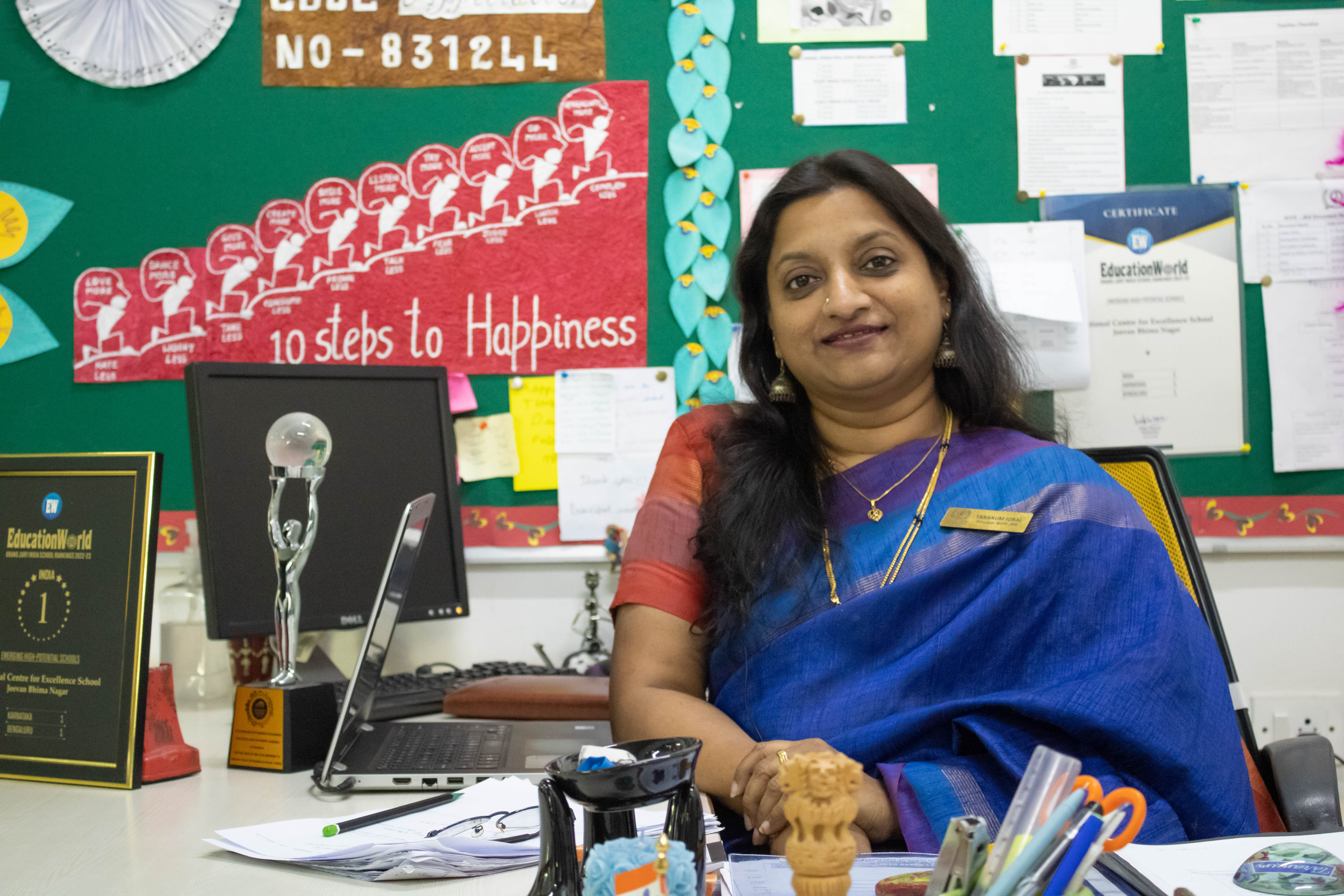 NCFE Indiranagar Principal Mam