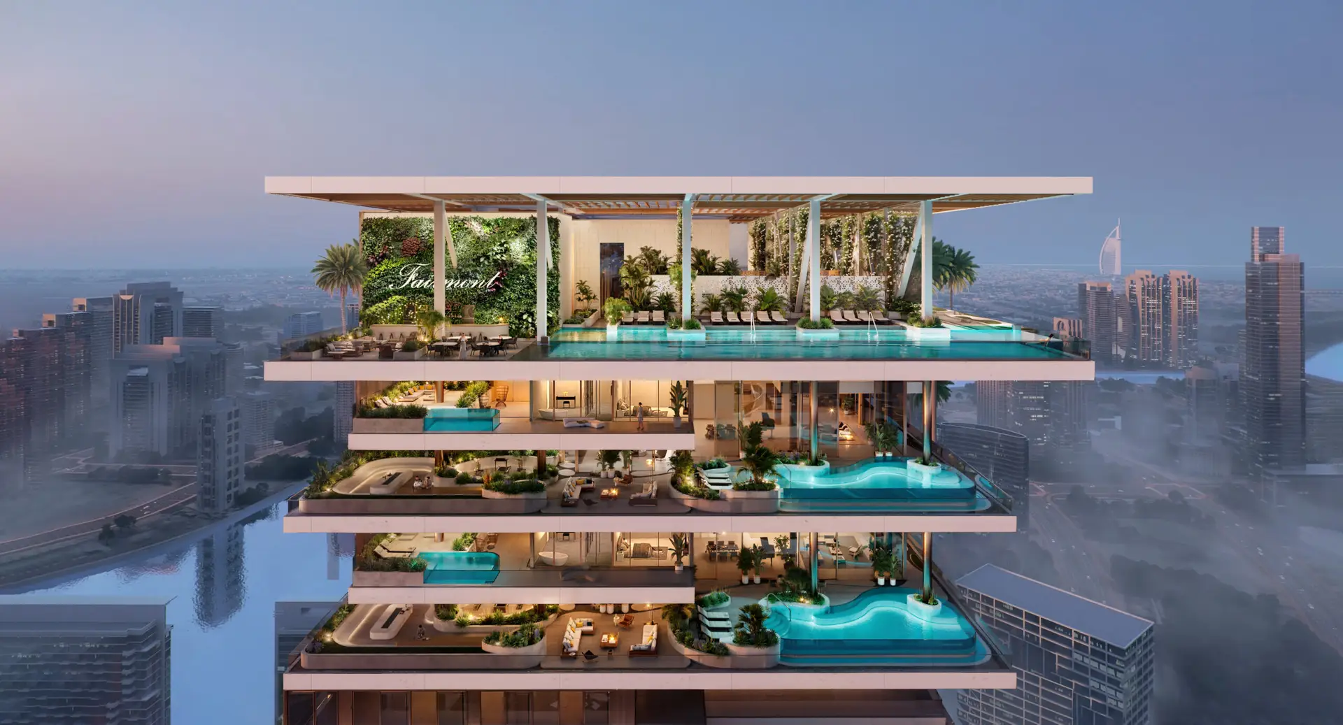 Fairmont residences by solara tower by sol properties