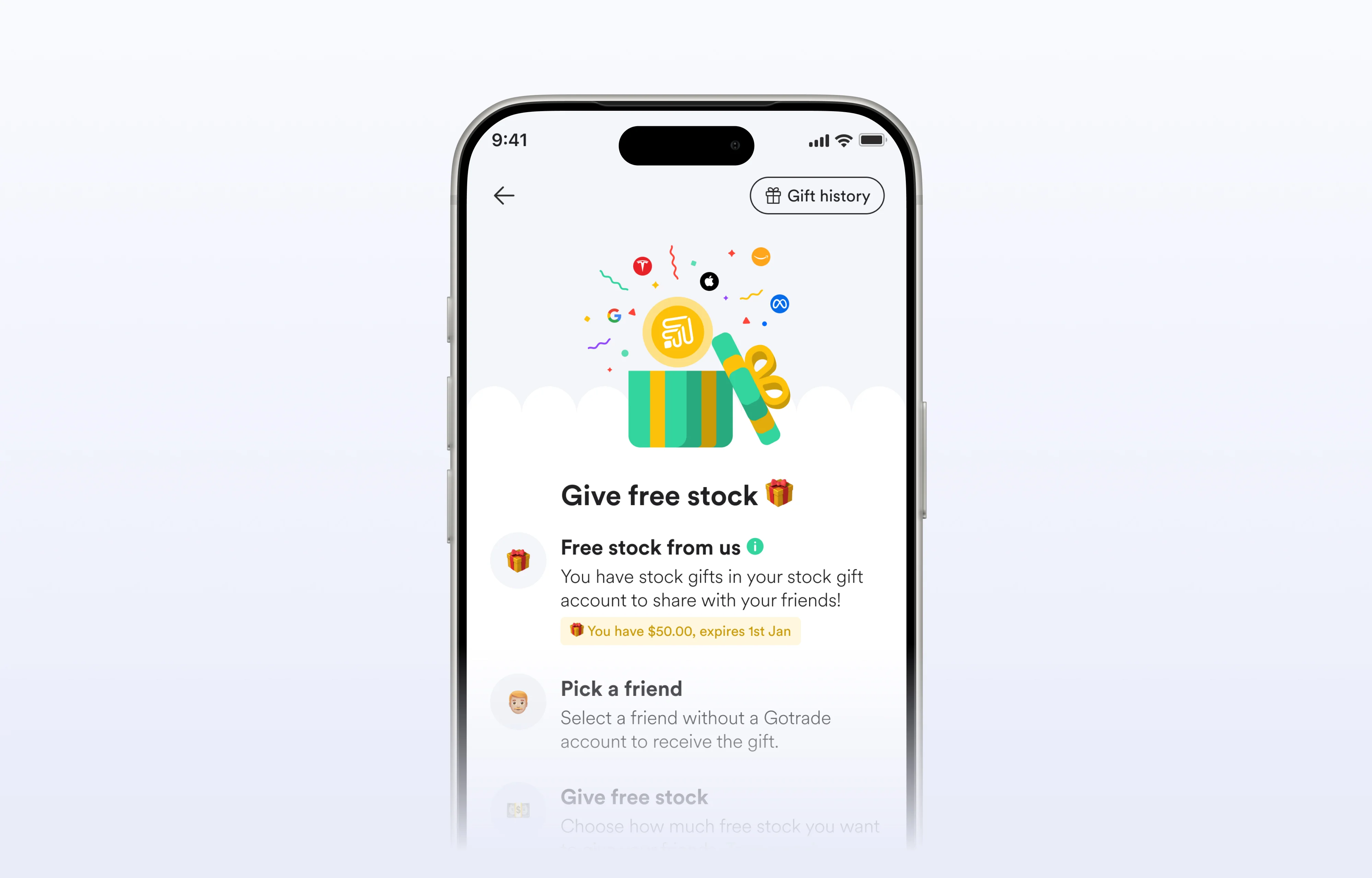 Gotrade Incentivized Referral Intro Image