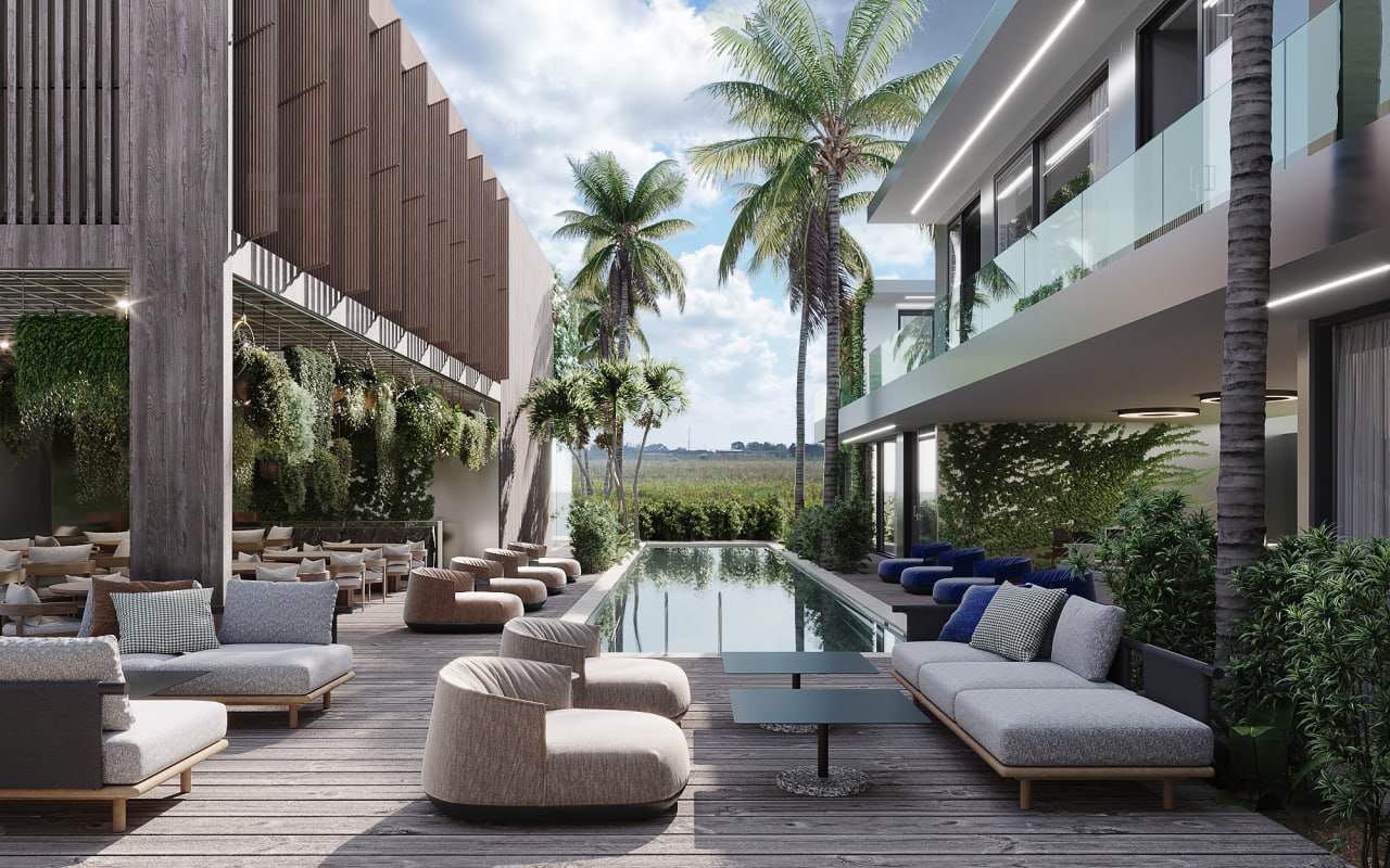 Apartments with a Jacuzzi in the Unit Space U3 complex