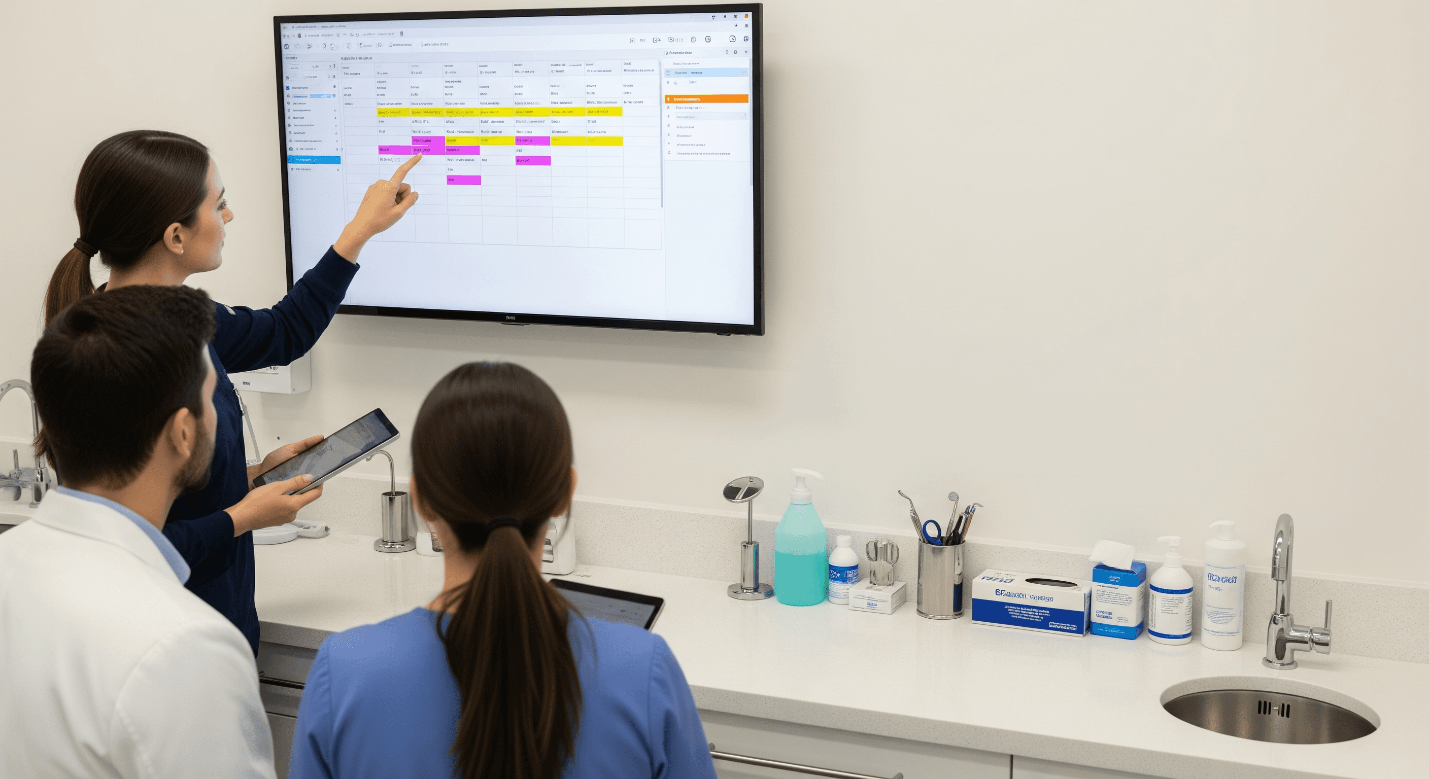 Planning cabinet dentaire optimisé, cabinet bien organisé et rentable