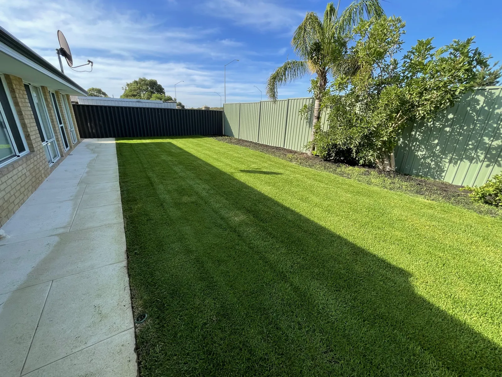 Finished Bayview lawn mowing job