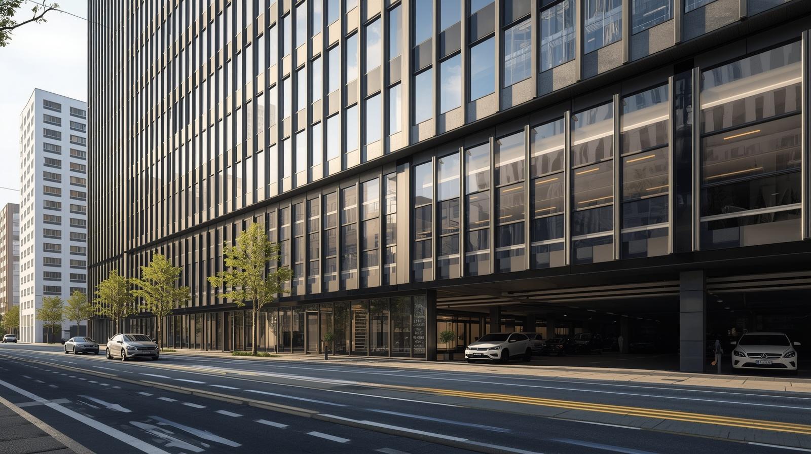 Parking Space in Commercial Office